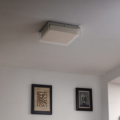 Layered Square Acrylic Flush Mount