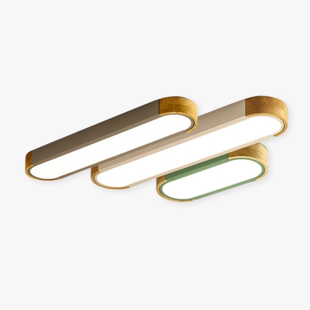 Minimalist Elliptical Geometry Ceiling Lights Fixture