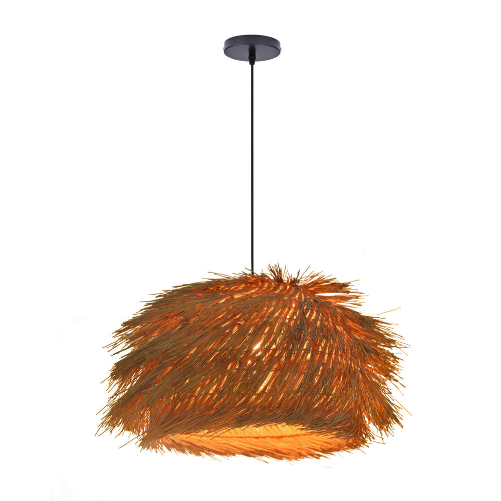 Grass Tassel Shaggy Pendant Light