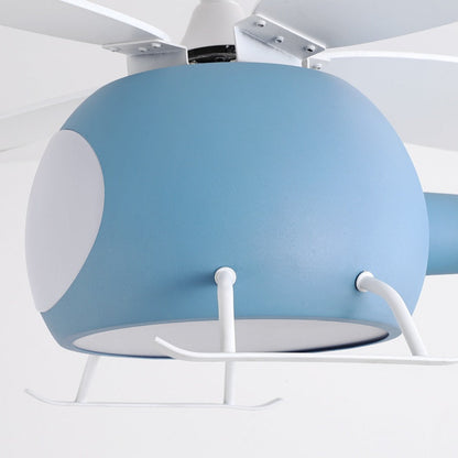 Helicopter Kids Ceiling Fan Light