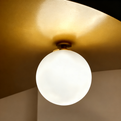 Layered Metal Petal Chandelier