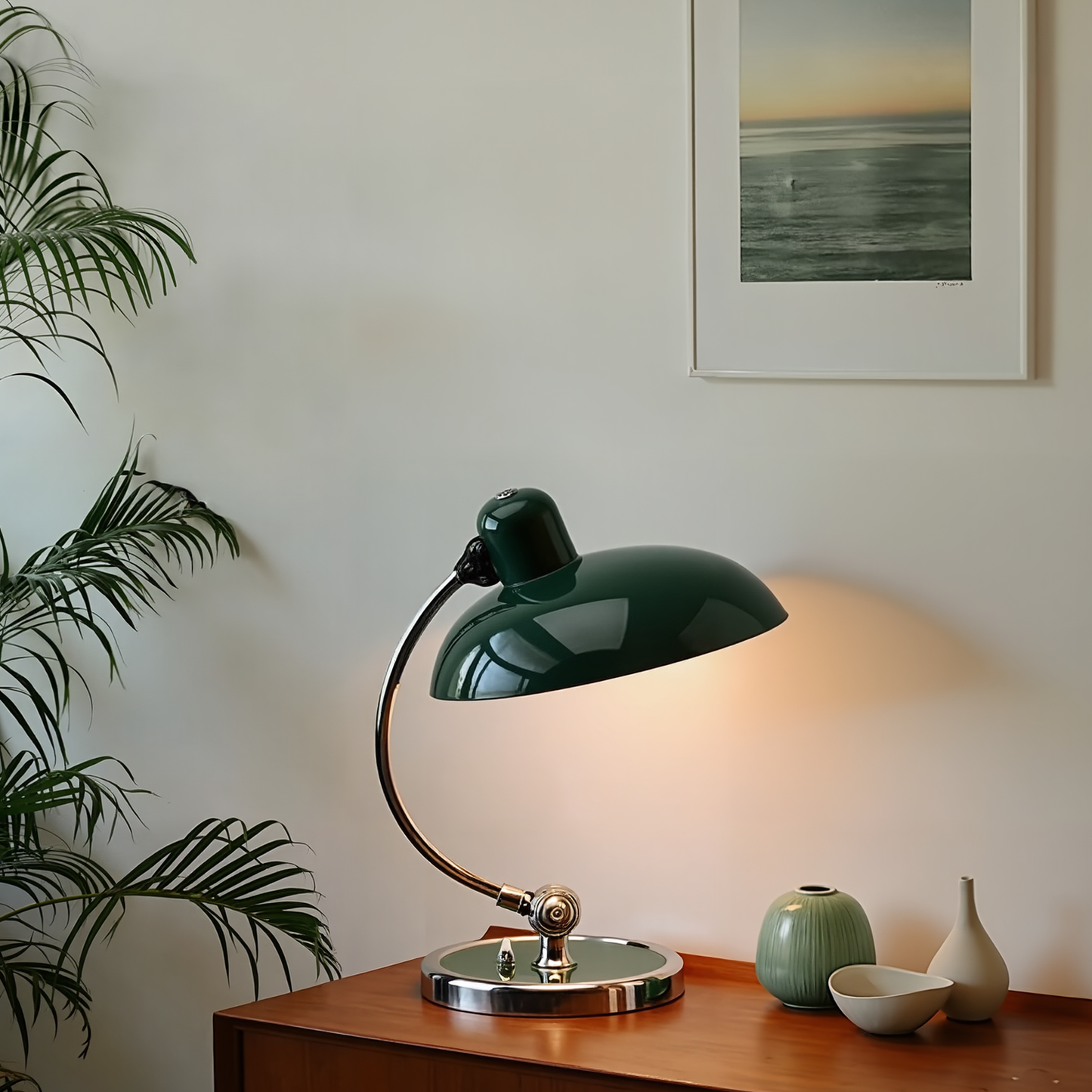 Bauhaus Gooseneck Banker's Desk Lamp