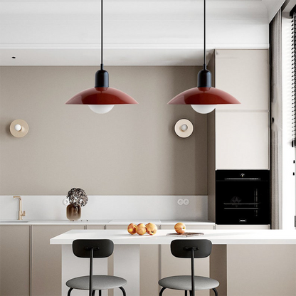 Mid Century Colorful Macaron Bauhaus Pendant Light
