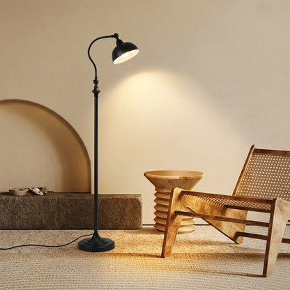 Adjustable Metal Reading Floor Lamp