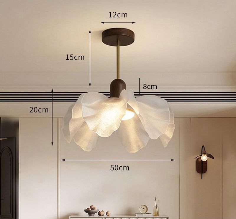 Vintage Flower LED Pendant Light