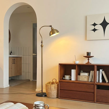 Adjustable Metal Reading Floor Lamp