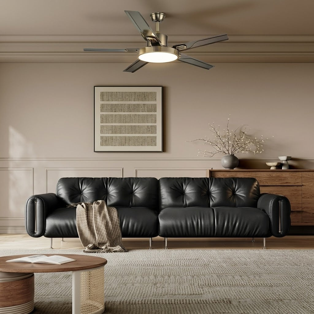 White or Bronze DC Motor Ceiling Fan