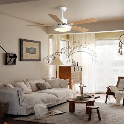 White or Bronze DC Motor Ceiling Fan