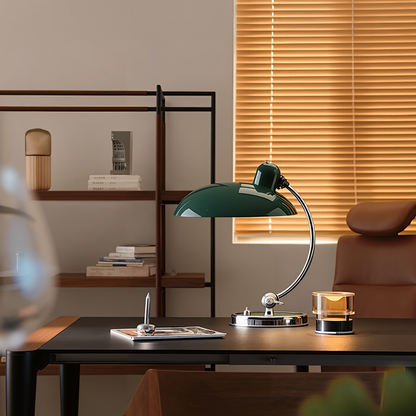 Bauhaus Gooseneck Banker's Desk Lamp