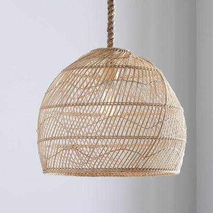 Nordic Rattan Rope Cord Pendant