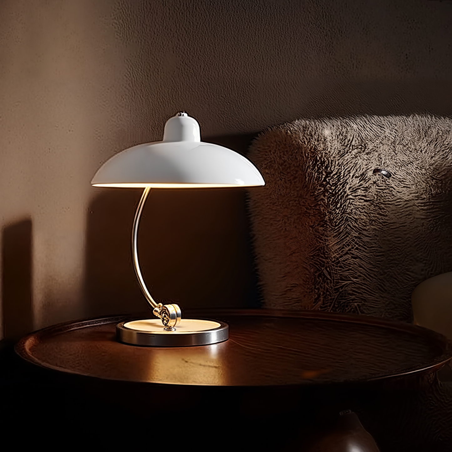 Bauhaus Gooseneck Banker's Desk Lamp