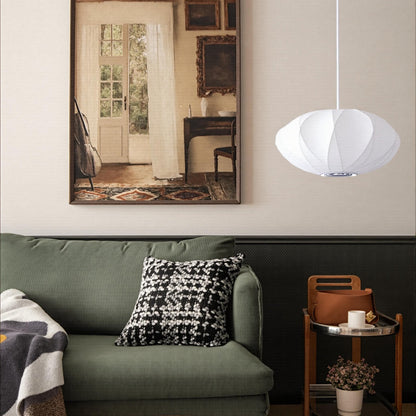 Silk Cocoon Cloud Pendant Light