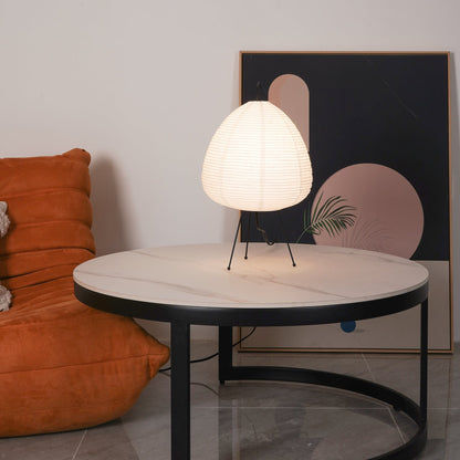 Japanese Tripod Rice Paper Table Lamp