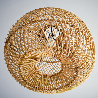Handmade Rattan Wicker Pendant Shade