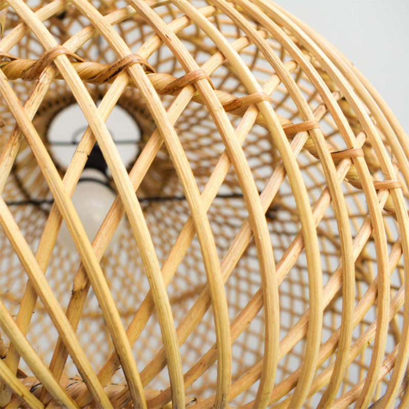 Handmade Rattan Wicker Pendant Shade