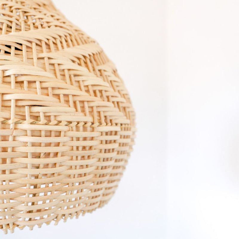 Round Handmade Rattan Lampshade