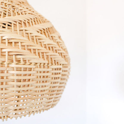 Round Handmade Rattan Lampshade