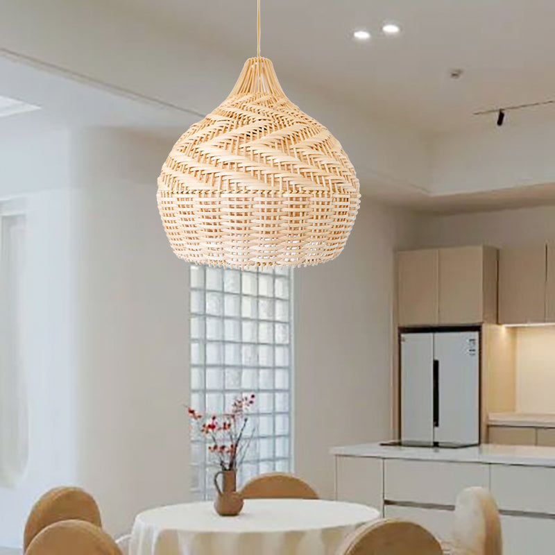 Round Handmade Rattan Lampshade