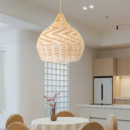 Round Handmade Rattan Lampshade