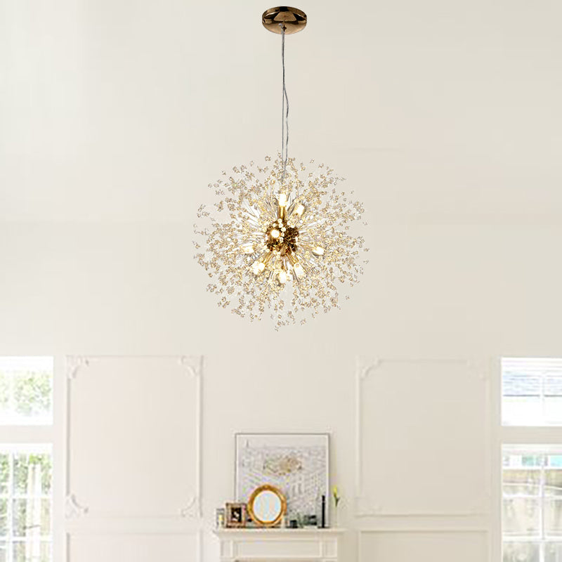 Crystal Dandelion Firework Chandelier