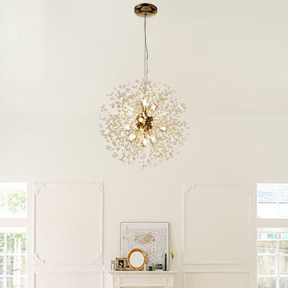 Crystal Dandelion Firework Chandelier
