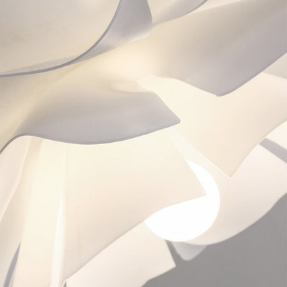 White Flower Petal Pendant Light, 60cm