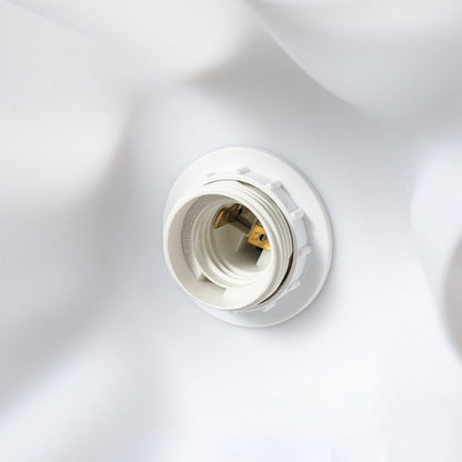 White Flower Petal Pendant Light, 60cm