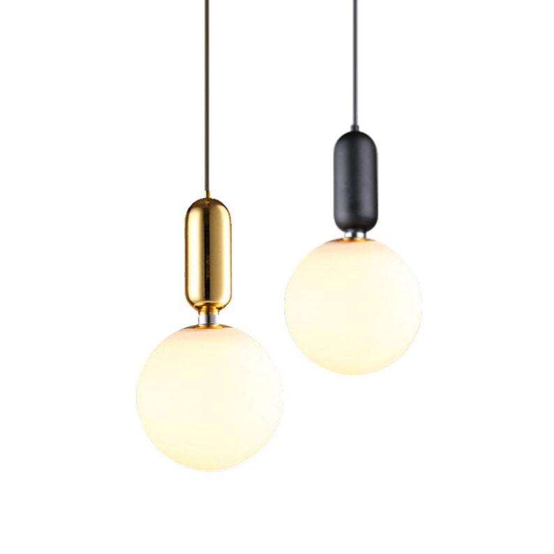 Modern Brass Cone Kitchen Pendant