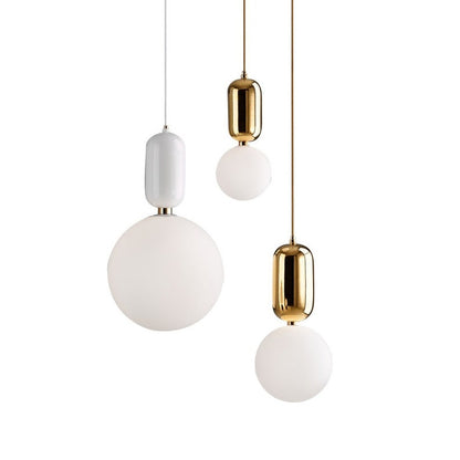 Modern Brass Cone Kitchen Pendant