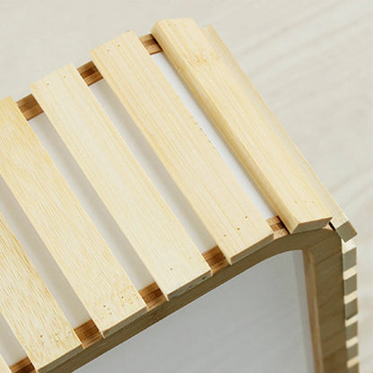 Square Wood LED Ceiling Light
