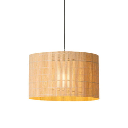 Japanese Bamboo Lantern Pendant Light