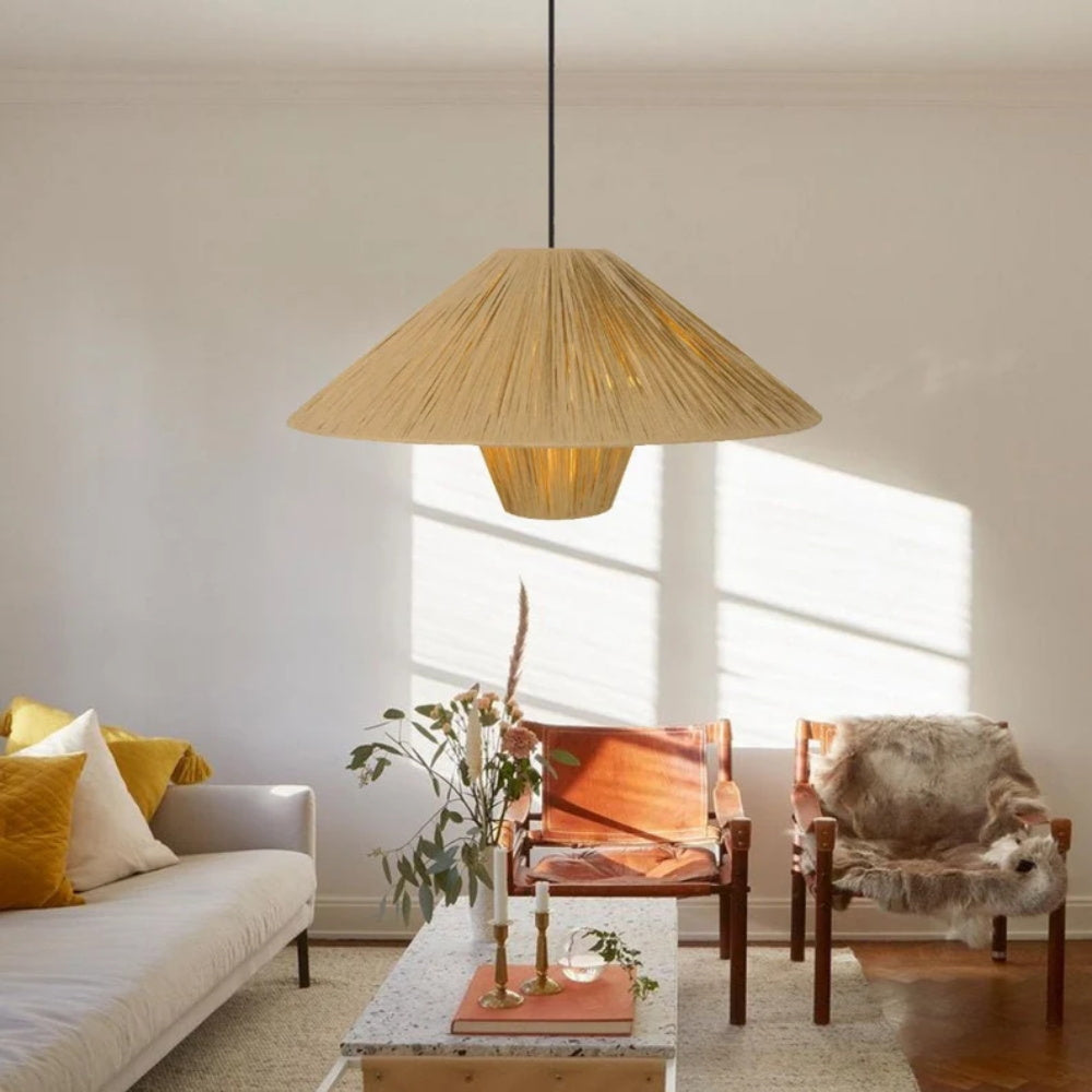 Minimalist Fabric Pendant Light, 50cm