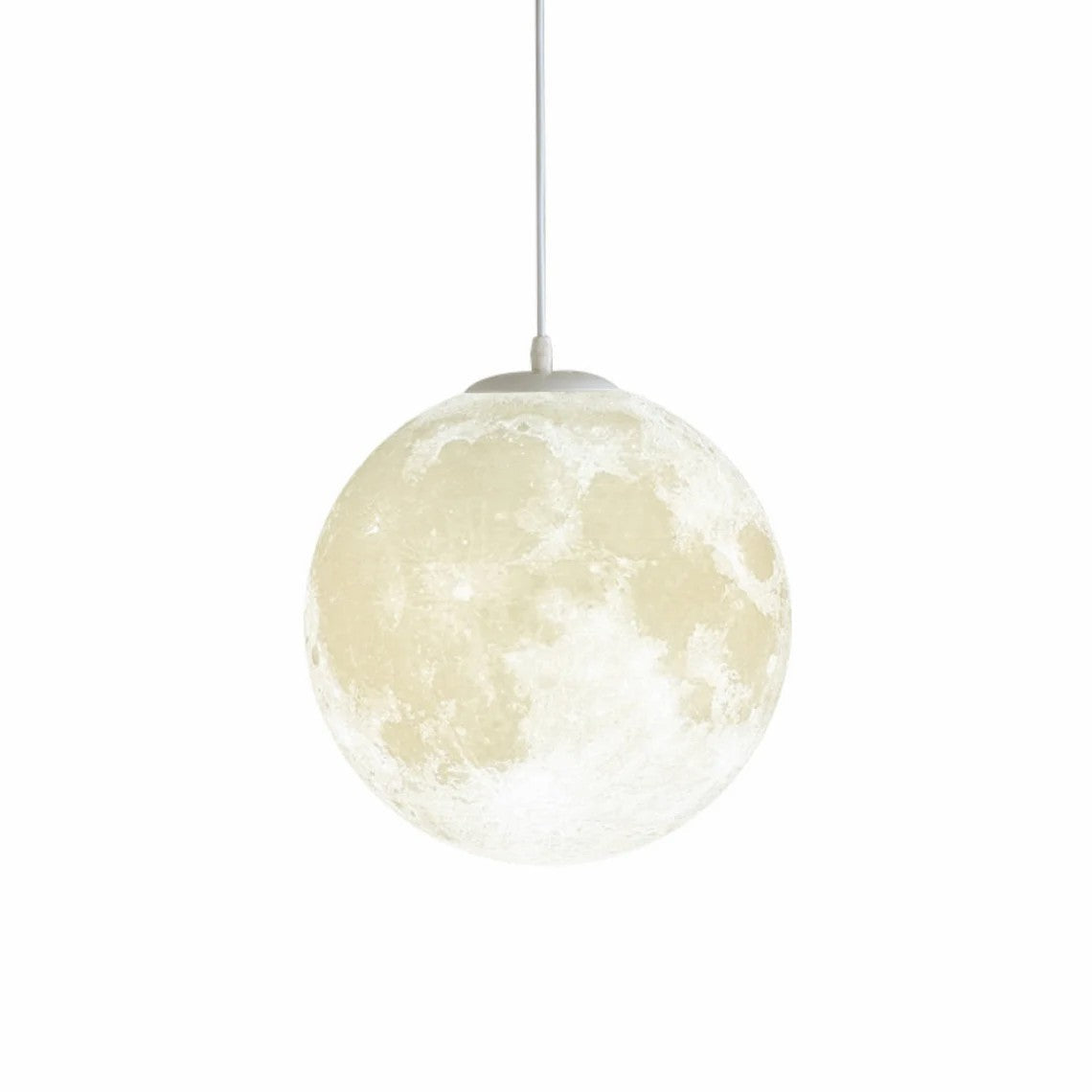 3D Printed Moon Globe Pendant