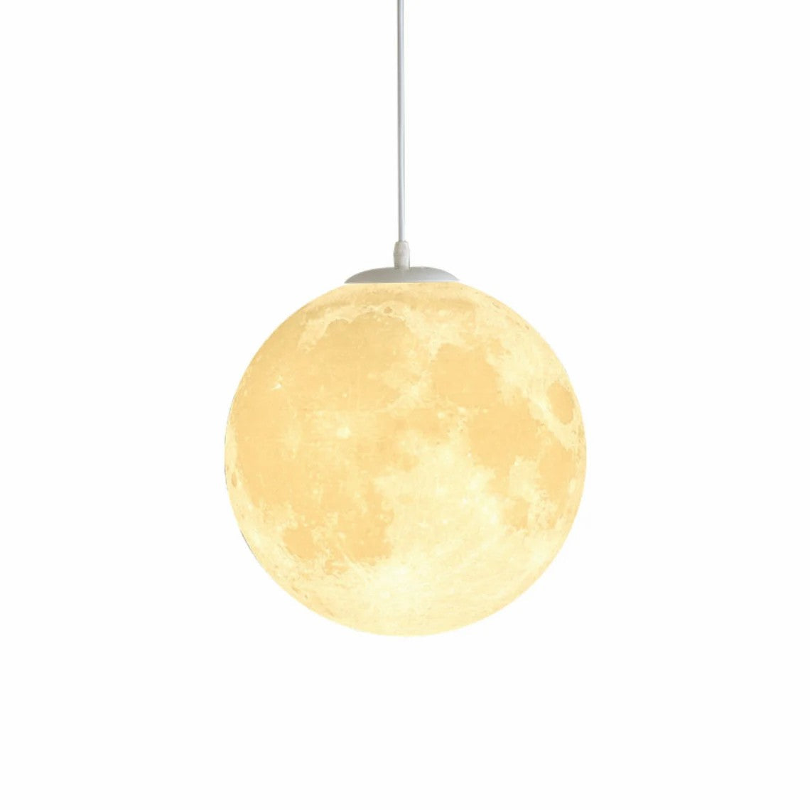 3D Printed Moon Globe Pendant