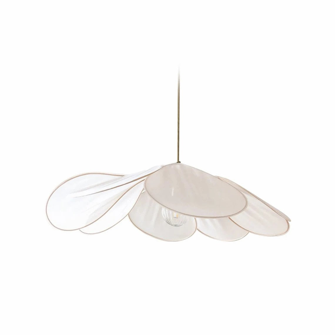Large Nordic Fabric Drum Pendant