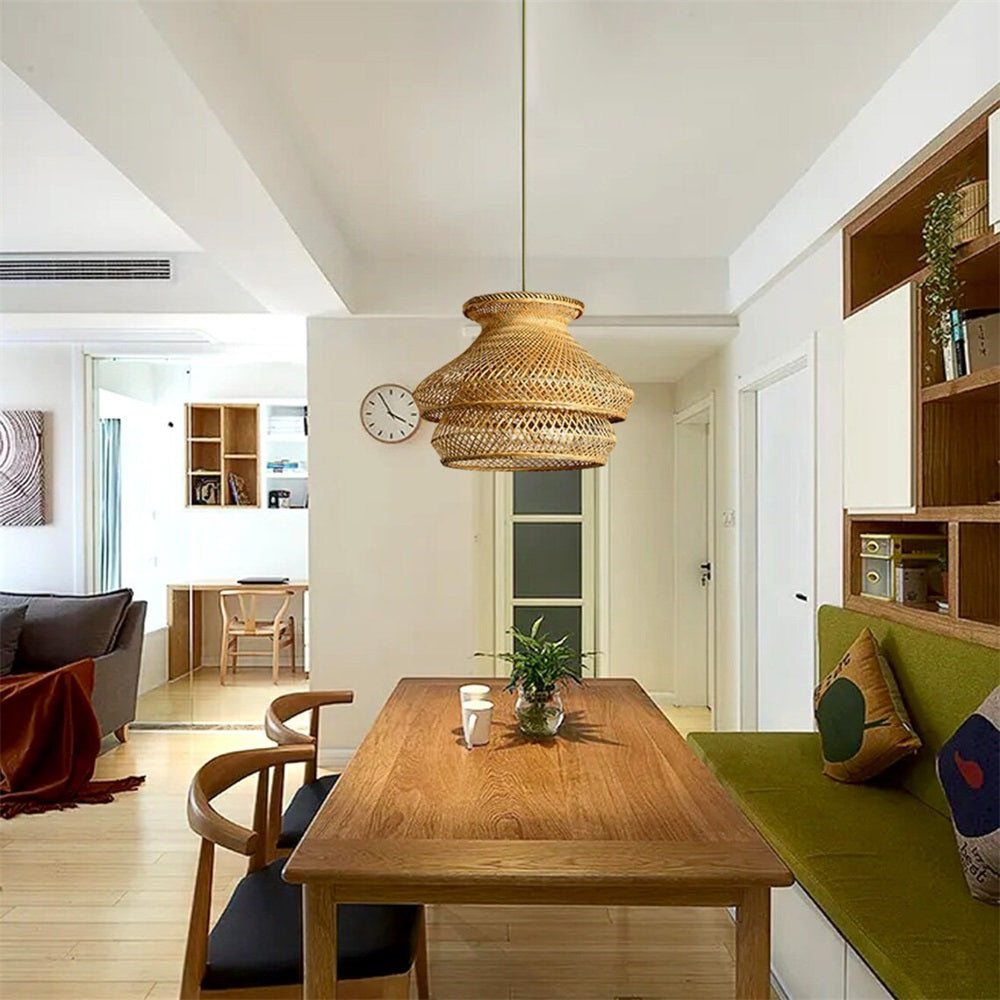kitchen Bamboo pendant lights Art Chandeliers Home Decoration-[Modern pendant lighting for bedroom and living space]-Demolights UK