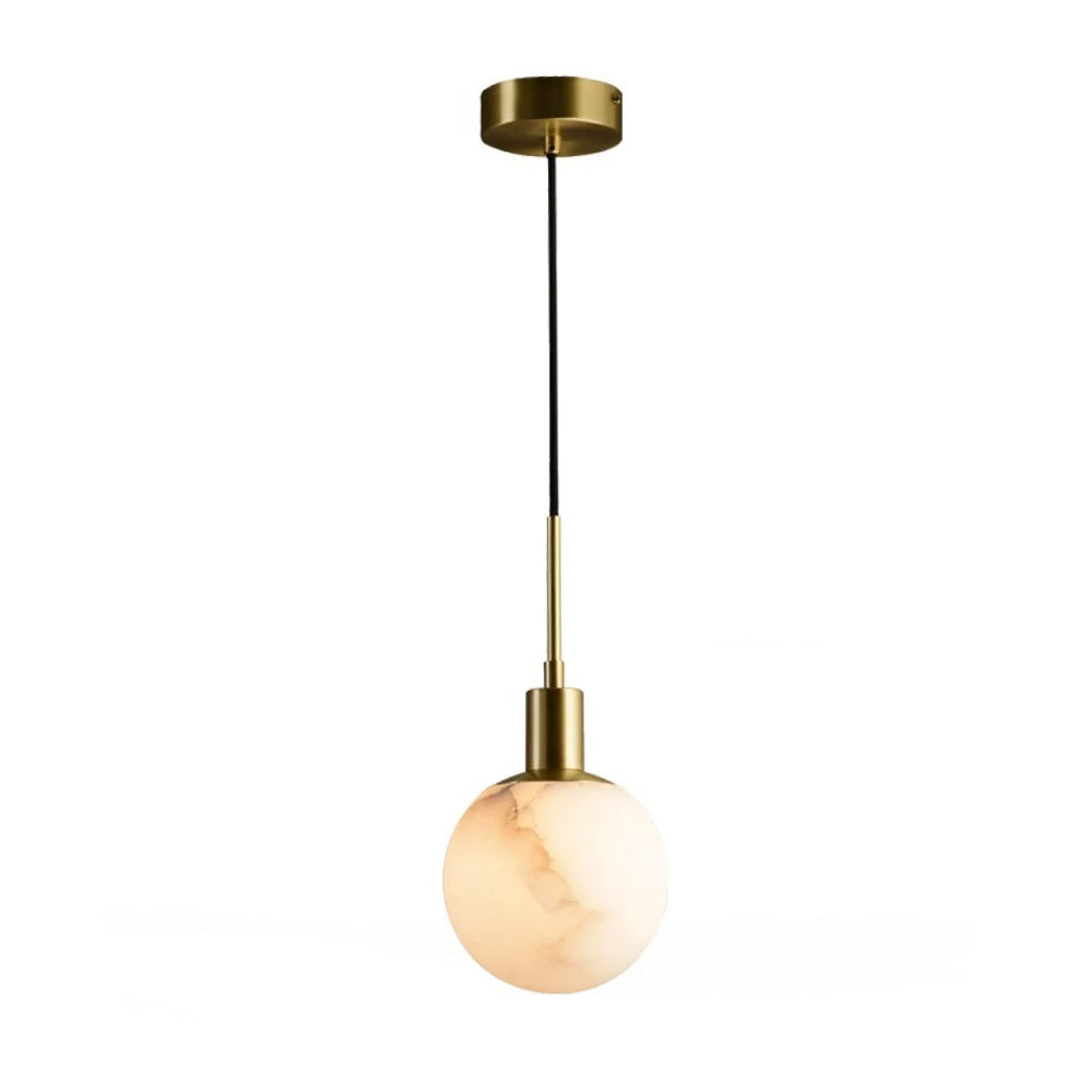 Modern Marble Island Pendant Light