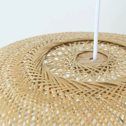 Bamboo Sphere Pendant Light, 55cm