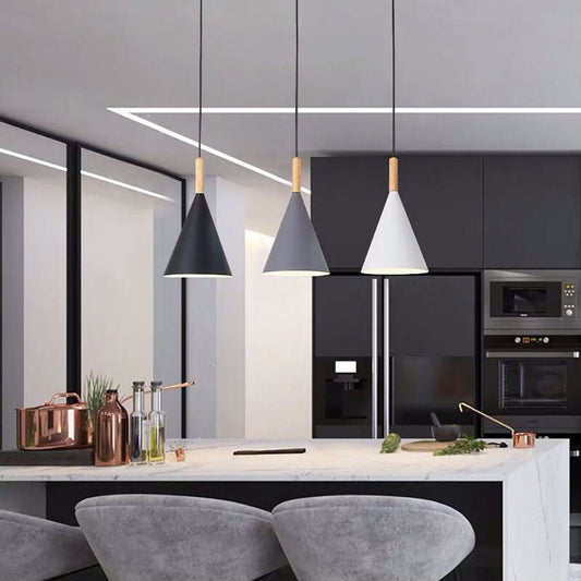 Nordic Kitchen Island Hanging lamp-[Modern pendant lighting for bedroom and living space]-Demolights UK