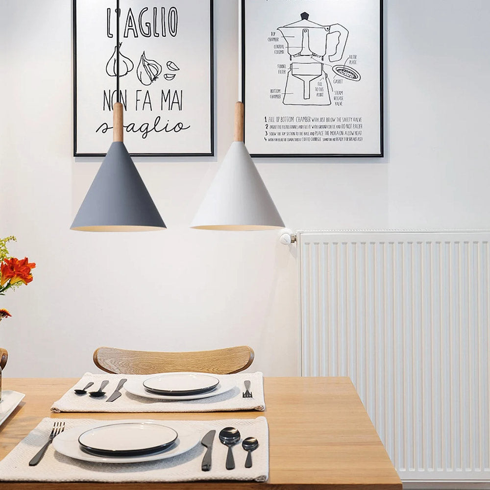 Small Metal Kitchen Island Pendant