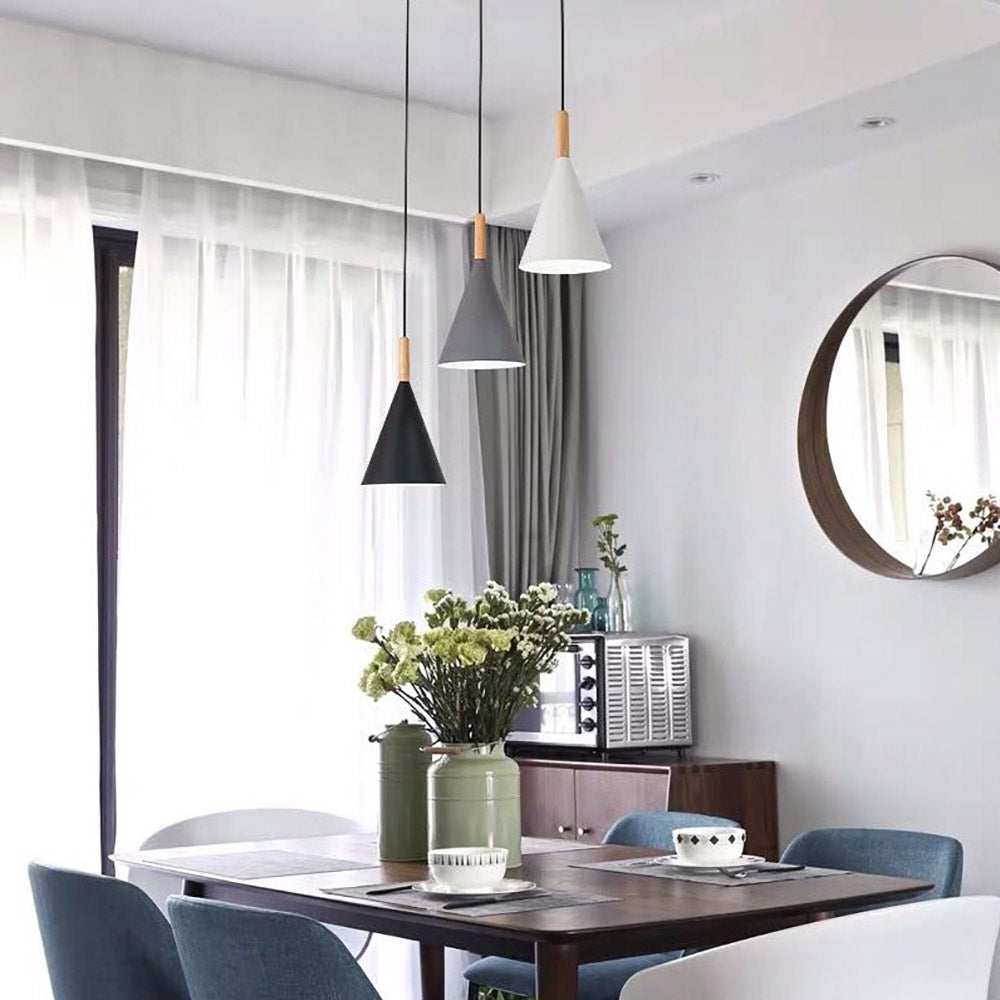Small Metal Kitchen Island Pendant