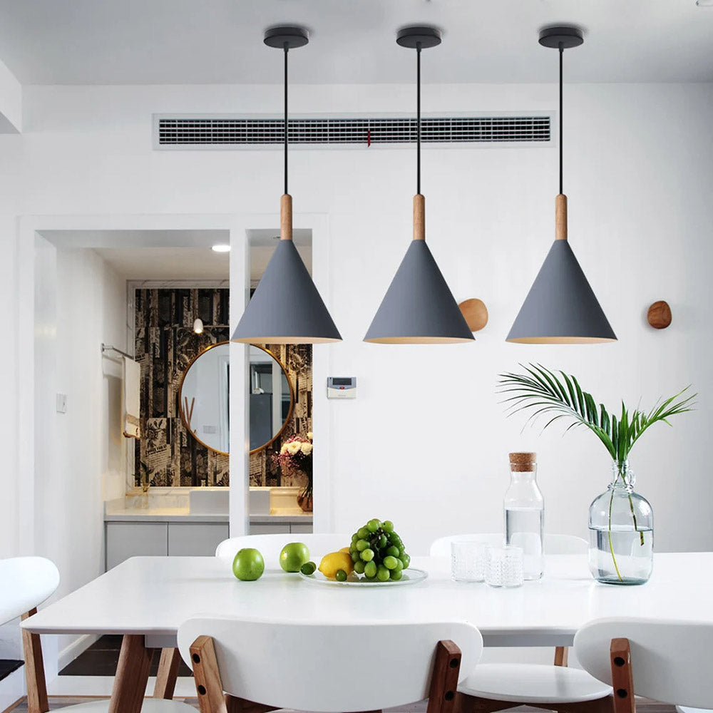 Small Metal Kitchen Island Pendant
