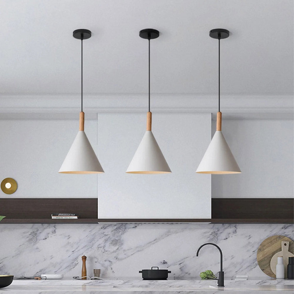 Small Metal Kitchen Island Pendant