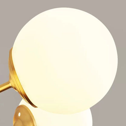 Gold Molecular Sputnik Chandelier