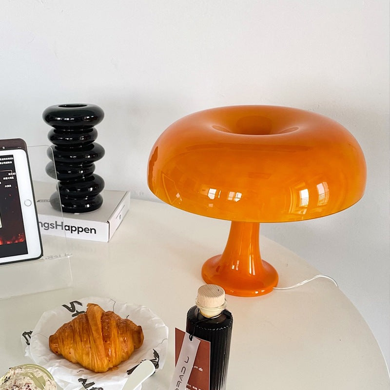 LED Mushroom Bedside Table Lamp