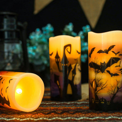 Halloween Flameless Flickering LED Candles