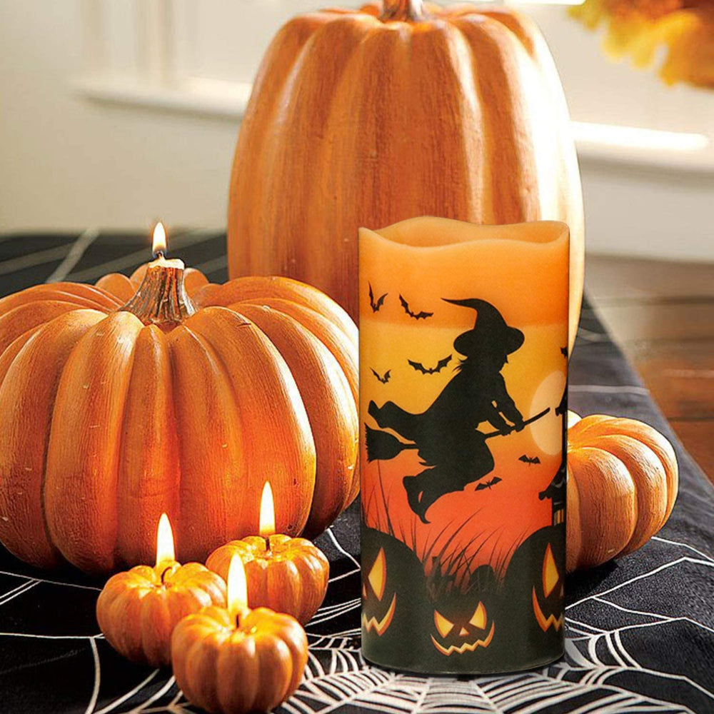 Halloween Flameless Flickering LED Candles