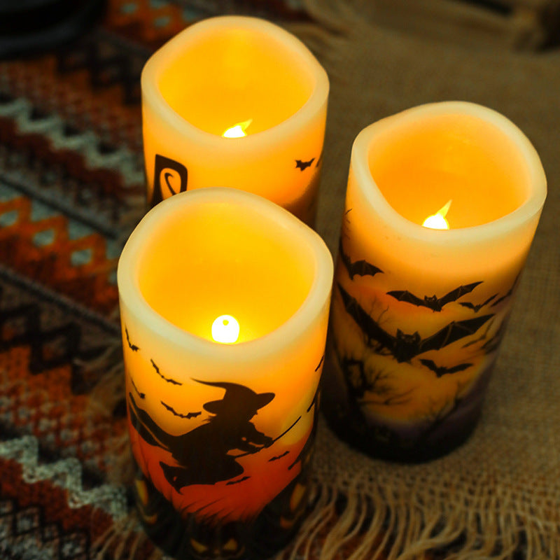 Halloween Flameless Flickering LED Candles