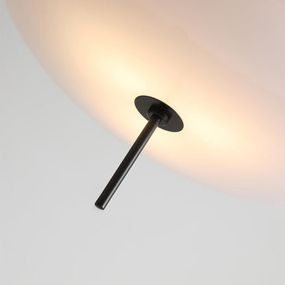 Danish Opalescent Saucer Pendant