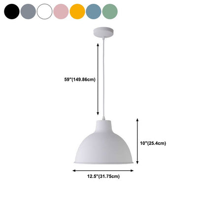 Colourful Iron Cone Ceiling Light
